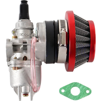 AliExpress NONE Carburetor Carb Carby + Steel 44mm Air Filter + Stack for 47cc 49cc Mini Moto Dirt Pocket Bike ATV Quad Go Kart Minimoto