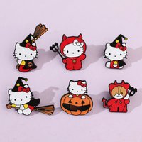 1 Set Cartoon PINs Hello Kitty Halloween Costume Brooch Accessory Pin Anime Accessories Sanrio Jewelry Accessories Brooches