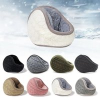 AliExpress NONE Unisex Warm Knit Earmuffs Ventilated Warmer Softer Comfortable Skin-friendly Fuzzy Liner Available in Multiple Colors Cycling