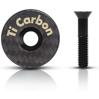 AliExpress NONE Carbon Bicycle Stem Top Cap with Screw For 31.8mm-28.6mm 1 1/8