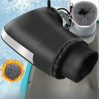 AliExpress NONE 1 Pair Motorcycle Handlebar Muffs Winter cycling gloves Waterproof Handle bar Mitts Snowmobile E-Bike Motorbike Thermal Gloves