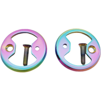 AliExpress ALLTOO 2PCS Titanium pedal plate ti bow tie fit Cycling Pro Mtb Bike Bicycle Pedal Plate Cleats Wahoo SpeedPlay Comp Zero Aero NanoPCS