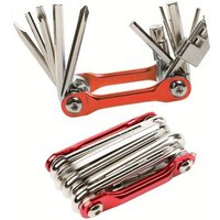AliExpress NONE Bike Multi-11-in-1 Tool Mini Multitool Kit - Lightweight Stainless Steel Tool Wrench Screwdriver Chain Hexagon Wheel Spoke