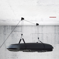AliExpress NONE Roof luggage box lifting frame pulley lifting kayak bicycle underground garage ceiling frame roof box storage