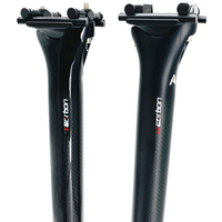 Litepro For Birdy Bicycle Carbon Fiber Seatpost 34.9mm 580mm For Birdy Folding Bike Ultralight Seat Post