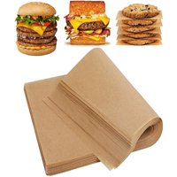 100PC Baking Paper Non-stick Parchment Baking Sheet for Oven Air Fryer Grilling Mat Paper Food Wrapping Paper Baking Tool