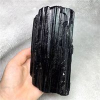 AliExpress NONE Natural Black Tourmaline Gravel Raw Gem Mineral Specimen Crystal Stone Healing Magic Advanced Collection Eliminate Magnetism 1PC