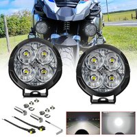 AliExpress High Power Motorcycle Headlights Led Work Fog Driving Lights Bar Super Brighter 400W 6000K for ATV Truck Dirt Bike SUV UTV