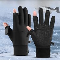 AliExpress NONE Winter Warm Gloves Men's Women's Touch Screens Windproof Gloves Outdoor Sports Running Skiing Cycling Fishing Gloves