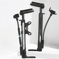 AliExpress NONE GIYO Protable Bicycle Pump With Gauge 140psi High Pressure Floor-Standing Tire Air Inflator Schrader Presta Valve Mini Bike Pump