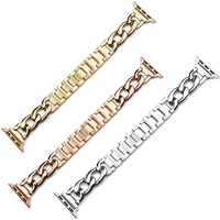 Stainless Steel Strap For Apple Watch 6 4 SE 7 Band 44mm 42mm 45mm 38/41 For Apple Watch Series 5 40mm Strap Band Bracelet Belt