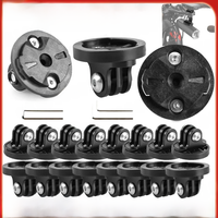 AliExpress alloet For Garmin Gopro Computer Mount Aluminum Alloy Bike Camera Mount Holder Bracket Adapter Cycling Front Light Bracket Camera Stand