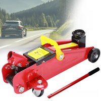 2 Ton Hydraulic Floor Jack, Trolley Steel Jack, Flat Lifting Height 135-320 mm Car Lift Jack for Car Repair