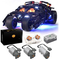 XGREPACK Power System Motor Remote Control light Kit for Lego Chariot dark knight Batmobile 76240 Kit(Lego Set NOT Included)