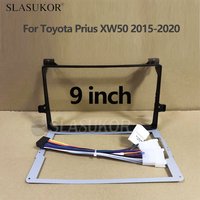 9 INCH Android Car frame Kit Fascia Panel For Toyota Prius XW50 2015 2016 -2020 Cable Canbus Frame Big Screen Radio Audio Frame