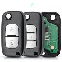KEYYOU 433MHz FSK PCF7961A ID46 Remote Car Key For Renault Clio III Clio 3 Kangoo Master Modus Twingo 2006-2016 7701210033