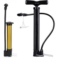 AliExpress pinmoap Bicycle Air Pump T-Shaped Handle Comfortable Grip Portable Mini Bicycle Pump Tire Inflator Mountain Road Bicycle Inflator 1PC
