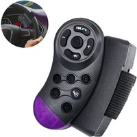 11-Key Universal Car Steering Wheel Remote Control Multimedia Player Wireless Control for Car Radio VCD DVD Without Battery