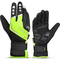AliExpress INBIKE Thermal Cycling Gloves Gel Winter MTB Road Bike Gloves Windproof Shockproof Full Finger Glove Bicycle Riding Accessories
