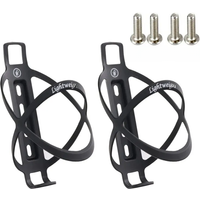 AliExpress NONE 2PCS Ultra-light 18g Carbon Bottle Holder Mtb Road Bike Universal Ultralight Porta Botella Bicycle Plastic Water Bottle Cage