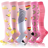 AliExpress NONE 1 Pair Men's Compression Stockings Soccer Sport Socks MenBreathable Fitness Outdoor Running Cycling Long Pressure Stockings