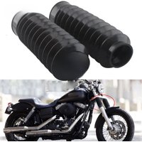 AliExpress JFGRACING Motorcycles Front Fork Dust Cover 49mm Boots Shock Absorber RUBBER For Harley Dyna FXDWG 2007 2008 2010 2011 Electric Dirt Bike