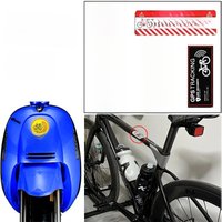 AliExpress NONE Gps Tracking Alarm Stickers Bicycle Motorcycle Scooter Car Reflective Decoration Sticker Bike Frame Anti-Theft Warning Decal