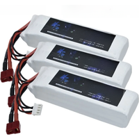 3S 11.1V Lipo Battery for 3000mAh 45C with XT60 DEANS T XT30 JST Plug for RC Airplane Quadcopter Drone FPV Boat Helicopter