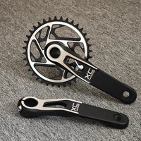 AliExpress GOLDIX Mountain Bike Crank Chain Wheel Set, Fixed with 3 Screws, Leg Length 170mm/175mm Offset 3 Degrees 30T 32T 34T 36T 38T