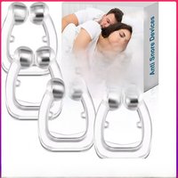 Anti Snoring Device Nose Clip vent blocker Silicone Snore Stop ring silent snore sleep Aid Night Sleeping Apnea Guard Night