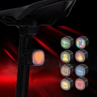 AliExpress TOWILD TL08 Intelligent Expression Taillight 140 Led Braking Sensor Bluetooth Bike Rear Light Customizable Bicycle Taillights