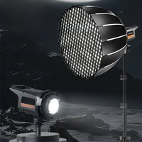 MIAOTU 200w Photography Light LED COB live Video Light fill light High Brightness 2700-6500K lighting photographic lights