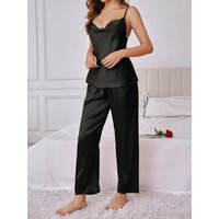 Two Piece Strap Jumpsuit Set Breathable Versatile Multi Color Options Comfortable Skin Friendly Outerwear Layering Two Piece Set