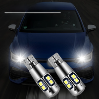 2Pcs Canbus T10 W5W 5W5 WY5W LED 3030 10-SMD Side Position Parking Light Bulb for VW T4 T5 Golf Tiguan Jetta City Touran Passat