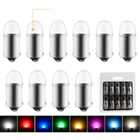 10X GE 44 47 755 756 Led Light Bulbs BA9S DC 6V 6.3V 1893 1847 1895 LED Bulb for Game Pinball Machine BA9 Pinball Flashlights