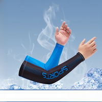AliExpress HKXY GLOVES Anti-Sunburn Cycling Sleeves Men Arm Cover Ice Silk Breathable Cool Muff Sun Protection Driving Sports Non-slip Fishing Sleeves