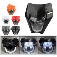 AliExpress PowerMotor For KTM Motorcycle LED Headlight EXC 300 XC XCF XCW 150 250 350 450 Motocross Headlamp Accessories Dirt Bike Moto Enduro Parts
