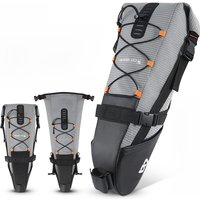 AliExpress West Biking WEST BIKING 10L Bike Waterproof Bicycle Saddle Bag Reflective Large Capacity Foldable Tail Rear Bag Cycling MTB Trunk Pannier