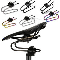 AliExpress NONE ZHIQIU Bicycle Seat Shock Absorber,Bike Rear Shocks,Bicycle Saddle Alloy Spring Steel Suspension Device,Bike seat suspension