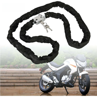 AliExpress Strong Electric Bike Vehicle Protection Chain Lock Padlock Bicycle Scooter Anti-theft
