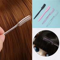 1/5pcs 4 Colors Mini Comb For BJD Dolls Dollhouse Decorations Eyelash Eyebrow 9cm Plastic Combs 1/3 1/4 1/6 1/8 Doll Accessories