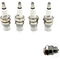 AliExpress ATVUTV MOTO 1/2/4pcs L7T Spark Plug For 2 Stroke Pocket Bike BM6A BPMR7A RCJ6Y RCJ7Y WSR5F 33cc-49cc Gasoline Trimmer Chainsaw Brush Cutter