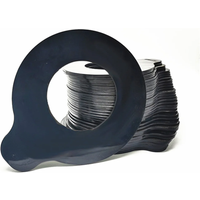 Circular Wear-resistant Rubber Gasket Excavator Resin Gasket Non-removable Shaft Boom Pad Bucket Pin Ultra-thin Gasket Parts