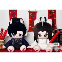 Pre-Order Omodoki The Husky and His White Cat Shizun/Er Ha He Ta De Bai Mao Shi Zun Chu Wanning&Mo Ran 45cm Seated Baby