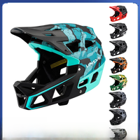 AliExpress NONE Full Face Mountain Bike Helmet Adult Racing Downhill MTB Helmet for Men/Women Mountain Bike Helmet with Visor Over 31 Vents