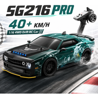 Samochód RC 4x4 z silnikiem szczotkowym, prędkość 40 km/h, rzeczywista skala, 2.4G, niezależne amortyzatory, obudowa z PVC odporna na eksplozje, metalowy mechanizm różnicowy, zabawka do driftu.