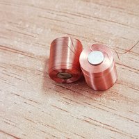 10PC/set Candle Lamp Coil Outer Diameter 9MM Height 10MM Inner Diameter 4MM with Iron Core Pure Copper Wire Micro Electromagnet