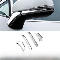 For Toyota RAV4 XA50 2019 2020 2021 2022 2023 2024 RAV 4 XA 50 Hybrid ABS Car Rearview Mirror Side Molding Trim Cover Stickers