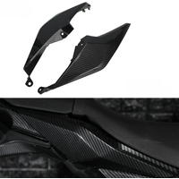 AliExpress JFGRACING Motorcycle Plastic Parts Rear Tail Panel Cover For HONDA Grom MSX125 Dirt Bike Cowl Left Right Fairing Carbon Fiber Pattern