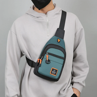 AliExpress YUESKANGAROO Casual Men Chest Bag Nylon Small Shoulder Bag Running Cycling Belt Sling Bag Outdoor Sport Crossbody Bag Travel Phone Pouch Bag